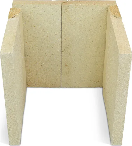 Feuerraumauskleidung für Wamsler Pluto KF 198 - Sonstiges Kaminzubehör, passgenau aus Schamotte für optimale Wärmeisolierung und einfache Montage, ideal für eine effiziente Nutzung Ihres Kaminofens.