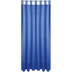 Bestlivings Dekoschal Ellen Schlaufen, 140x175 cm - Blau