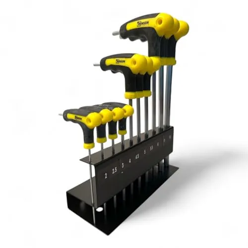 HT 8047 Innensechskant Schraubendreher Satz Schraubenzieher T-Griff 10tlg.