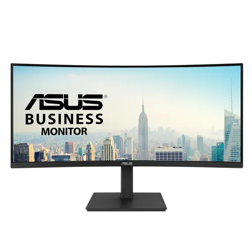 ASUS Business VA34VCPSR Docking Monitor 34 Zoll - 34 Zoll UltraWide Monitor mit Docking-Funktion, ideal für Multitasking und effizientes Arbeiten im Büro.