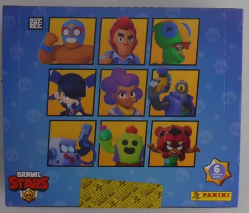 Panini Brawl Stars Flow Packs Display – Sammelkarten - Sammelkarten-Display mit 24 Boosterpacks der Brawl Stars 2025 Kollektion. Entdecke deine Lieblings-Brawler in spektakulären Designs und finde glänzende Spezialkarten für dein Sammelabenteuer!