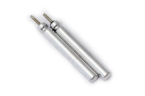 vhbw 2X Stabbatterie Typ CR322, CR435, BR435, CR311 kompatibel mit LED Posen Angeln Schwimmer (50mAh, 3V, Lithium)