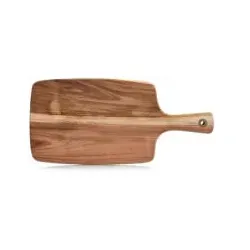 Zeller Schneidebrett mit Griff, Akazie 25551 , Maße (H x B x T): 1,2 x 19,5 x 41,8 cm