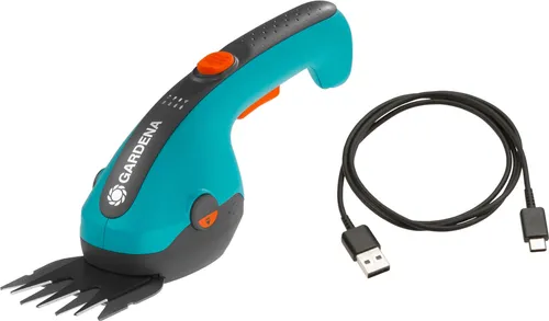 Gardena Akku-Grasschere ClassicCut Li (9884-20) - Präzise Rasenkantenpflege mit ergonomischem Handgriff und wechselbaren Messern für mühelose Gartenarbeit