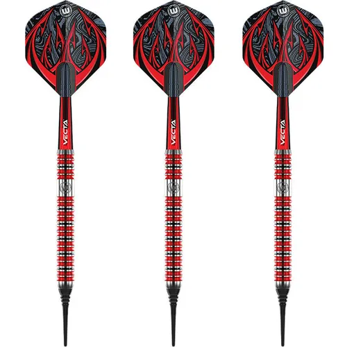 Winmau Soft Darts Diabolo 90% Tungsten - Profi Softtip Dart Set - Pfeile für Profis: 90% Tungsten für optimale Präzision, 20 g Gewicht und mehrfarbiges Design für ein herausragendes Spielerlebnis.
