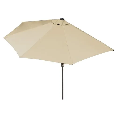 Produktbild EASYmaxx Halbrunder Sonnenschirm 270x140 cm