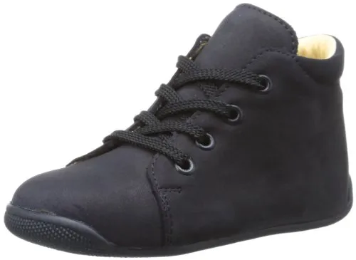 Däumling Unisex Baby Polly Sneaker, Blau (Nubuk ozean47), 21 EU - Lauflernschuhe für Jungen, mit atmungsaktivem Funktionsfutter und weicher Laufsohle für höchsten Tragekomfort.