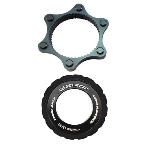 Quaxar Centerlock Adapter QR 15/20 für Bremsscheibe Fasi - Vielseitiger Adapter für eine einfache Montage der Bremsscheibe, robustes Material und ideal für kleinere Fahrradzubehörteile.
