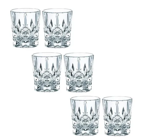 Nachtmann Schnapsglas Nachtmann Noblesse Stamper/Shotglas 6er Set, Kristallglas