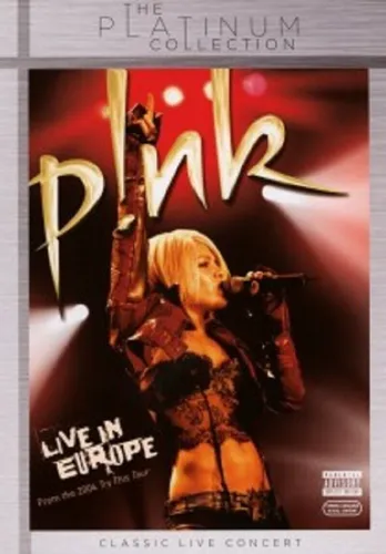 P!NK - LIVE IN EUROPE  DVD  INTERNATIONAL POP  NEU
