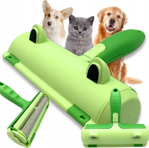 Bürstenrolle zum Reinigen von Teppichen aus Hunde- und Katzenhaarsammlungen