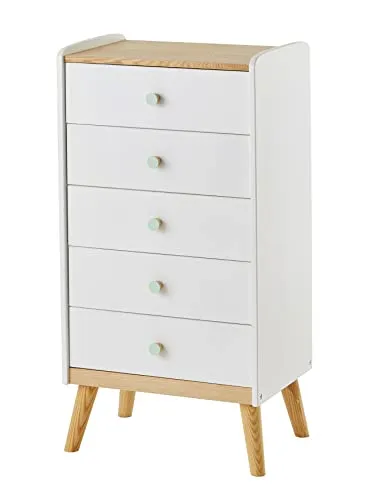 Produktbild vertbaudet Kommode Kinderzimmer-Kommode KONFETTI, 5 Schubladen