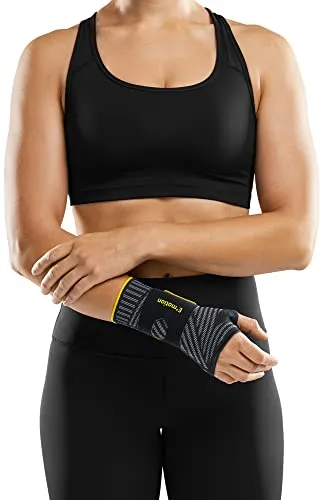 medi Manumed active E+motion 3.0 Handgelenkorthese für Sport | Rechts | Größe II - Effektive Stabilisierung und Schmerzreduktion für aktive Menschen durch kompressives Gestrick und ergonomischen Stabilisierungsstab. Ideal für Sport und Alltag.