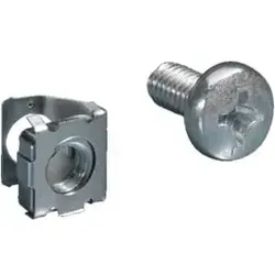 Rittal Federmutter M6 m.Schraube DK 7000.990(VE50) in grau von Rittal