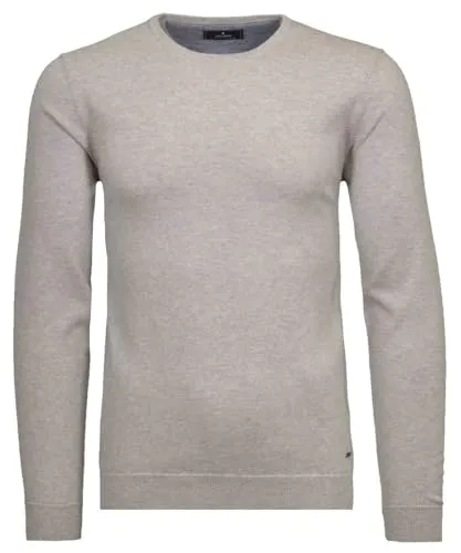 RAGMAN Herren Strickpullover Baumwolle/Kaschmir XXL - Eleganter Rundhals-Pullover aus hochwertigem Baumwoll-Kaschmir-Mix, ideal für stilvolle Freizeitlooks.