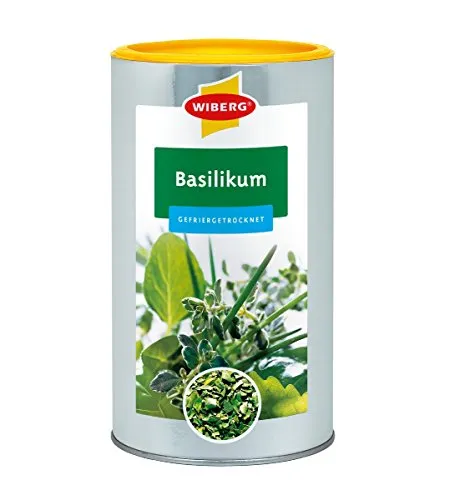 Wiberg Basilikum gefriergetrocknet in der Aromabox, 1er Pack (1 x 55 g)