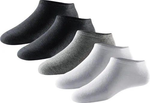 Schiesser Sneakersocken Herren-Sneaker-Socken 5 Paar Uni: 5 Paar