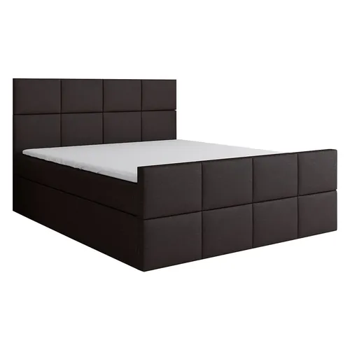 Boxspringbett TOKI 120x200 mit 2 Bettkästen und Bonell-Matratze - Schwarz - Stylisches Boxspringbett mit Bonellfederkernmatratze und Topper für optimalen Schlafkomfort. Der praktische Bettkasten sorgt für zusätzlichen Stauraum. Ideal für jedes Schlafzimmer.