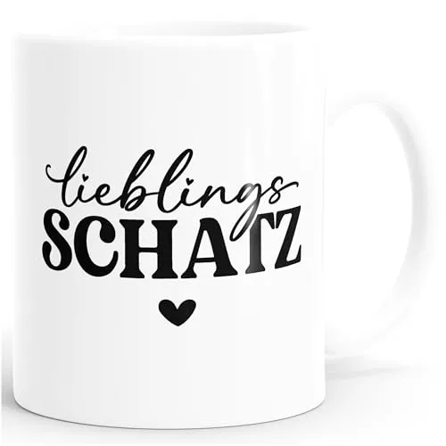 Moonworks® Kaffee-Tasse Liebe Liebeserklärung Geschenk Jahrestag Valentinstag Geburtstag Weihnachten Mann Frau Schatz weiß standard