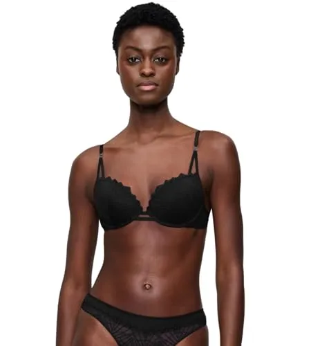 Triumph Women's That Night In Vegas WHU BH, Schwarz, 75E - Eleganter Büstenhalter mit verführerischem Design, ideal für besondere Anlässe und perfekten Sitz.