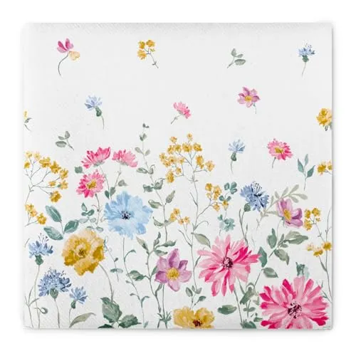 Stoffservietten Weiß von Mank