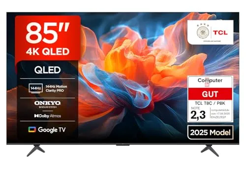TCL 85T8C 4K QLED TV 215 cm (85