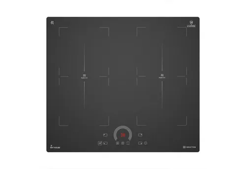 KKT KOLBE 60cm Anti Scratch Induktionskochfeld - Kochfelder mit 4 Kochzonen und 2 Flexzonen, kratzbeständig und ideal für flexibles Kochen. Die Schnellaufheizung und der Automatik-Timer sorgen für effizientes Kochen.