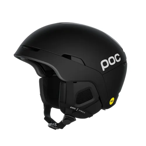 POC Obex Mips Helm - uranium black matt (51-54) - Skihelme & Snowboardhelme mit innovativem MIPS-Rotationsaufprallschutz für erhöhten Schutz bei seitlichen Stößen und optimalem Tragekomfort dank einstellbarer Belüftung.
