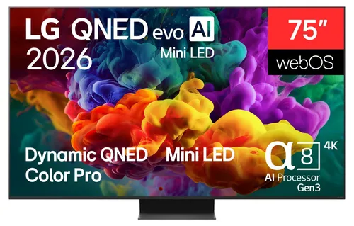 LG QNED evo AI MiniLED 75QNED86B6B – 75