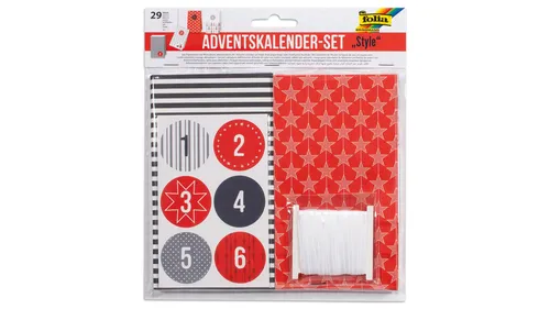 folia Adventskalender-Set „STYLE“