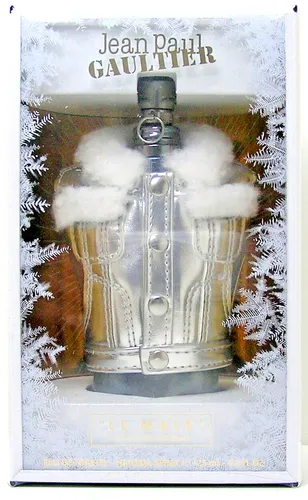 Jean Paul Gaultier Le Male X-mas Collector 2023 Eau de Toilette 125 ml - Herren Parfüm im festlichen Design, perfekt für die Winterzeit mit langanhaltender Duftwirkung und extravagantem metallic Look.