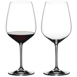 Riedel Heart to Heart Rotweinglas Cabernet/Sauvignon 2er Set - Gläser für Rotweinliebhaber – Perfekte Aromenentfaltung und elegantes Kristallglas, ideal für vollmundige Rotweine wie Cabernet Sauvignon.