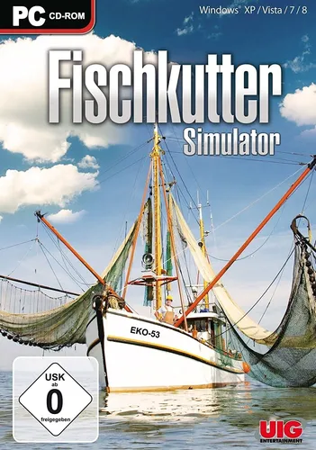 Fischkutter Simulator PC CD-ROM NEU Simulation 3D-Szenarien Cockpitansichten OVP