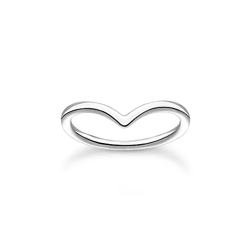 THOMAS SABO Ring aus 925er Sterlingsilber - Eleganter Damenring aus hochwertigem Sterlingsilber, ideal kombinierbar und perfekt als Geschenk für besondere Anlässe.