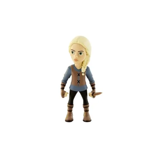 MINIX COLLECTIBLE FIGURINES, Minix Figur: The Witcher – Ciri, 12 cm Sammelfigur, Ab 17+ Jahren, Deutsch