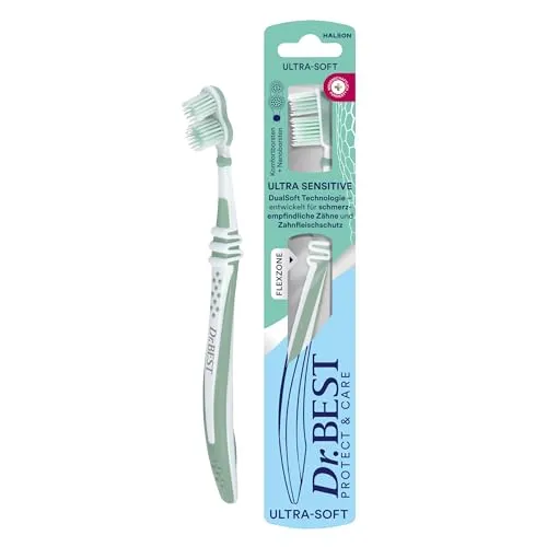 Dr.BEST Ultra Sensitive Zahnbürste, Ultra-Soft (1 Stück) von Dr.BEST