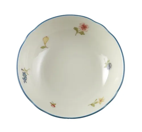 Seltmann Weiden Geschirr-Set Dessertschale rund 15 cm - 2 Stück - Traditionelles Geschirr-Set aus Hartporzellan, mikrowellen- und spülmaschinengeeignet, mit hoher Kantenschlagfestigkeit. Ideal für ein geschmackvolles Dessert!