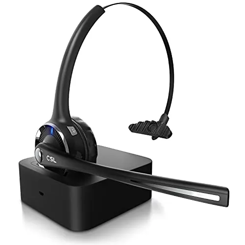 Produktbild CSL Bluetooth 5.0 Headset mit Ladestation