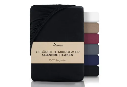 Bettlaken Schwarz von NatureMark