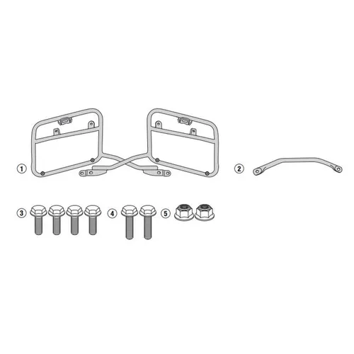 SeitenkofferTräger für Monokey®Side V35 Koffer