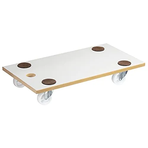 WAGNER® design yourself Transportroller MM 1319 – praktischer Helfer in Weiß - Robuster Transportroller in Weiß mit kompakten Maßen (30,0 x 57,5 x 11,0 cm) und einem Gewicht von 3,52 kg. Ideal für den einfachen Transport von Gegenständen.