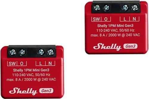 Shelly 1PM Mini Gen3 | WLAN Smart Relais Schalter von Shelly