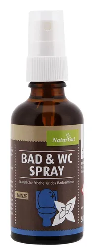 Bad und Toiletten Spray Frisches Örtchen-Spray Minze 50 ml Raumspray Duftspray