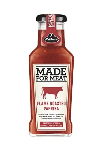 Kühne Made for Meat Flame Roasted Paprika, 235ml