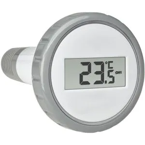 TFA Poolthermometer 30.3240.10, Funk, digital, schwimmend, passend für TFA 30.3067.10