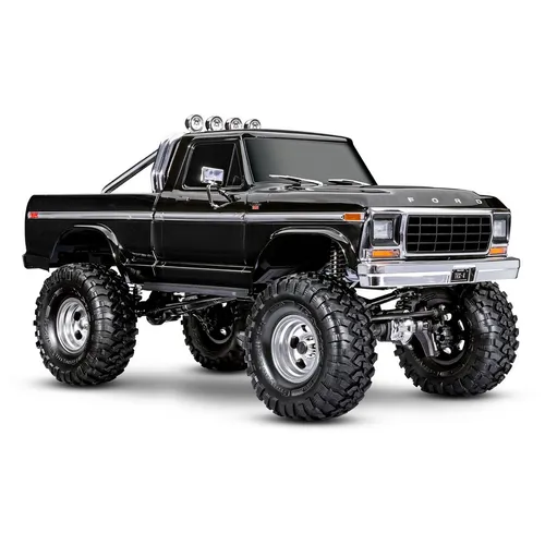 Traxxas 92046-4 TRX-4 Ford F-150 Truck 1979 High Trail Edition - schwarz - RC-Modelle, beeindruckender Allradantrieb für extreme Offroad-Abenteuer und detailgetreue Nachbildung des ikonischen Ford F-150.