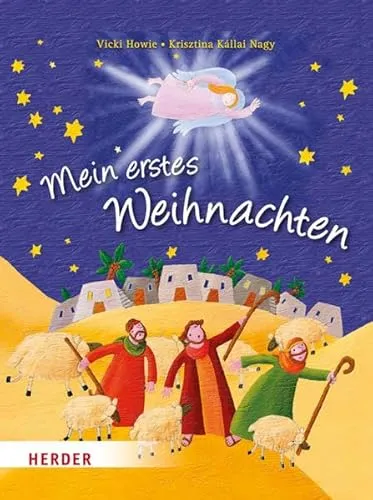 Mein erstes Weihnachten Buch - Grundbegriffe für Kinder, fördert das Verständnis für Weihnachten mit liebevollen Illustrationen und einfachen Erklärungen.