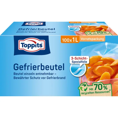 Toppits Gefrier-Beutel 1l GP