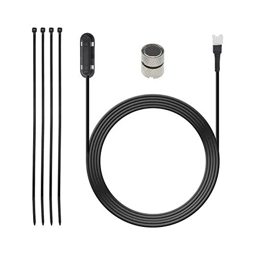 Geschwindigkeitssensor für Radfelgen, Magnetkopf, SM-3A-Anschluss mit Kabelbindern für Elektrofahrrad, Scooter