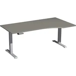 Tisch Elevate Plus 1800x1000mm - Höhenverstellbar - Kinderschreibtisch mit 3-fach Teleskop-Hubmechanik und USB-C Ladebuchse, sorgt für ergonomisches Arbeiten und Komfort beim Lernen.